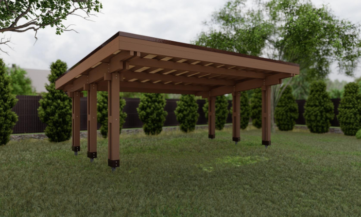 Навес односкатный СТАНДАРТ