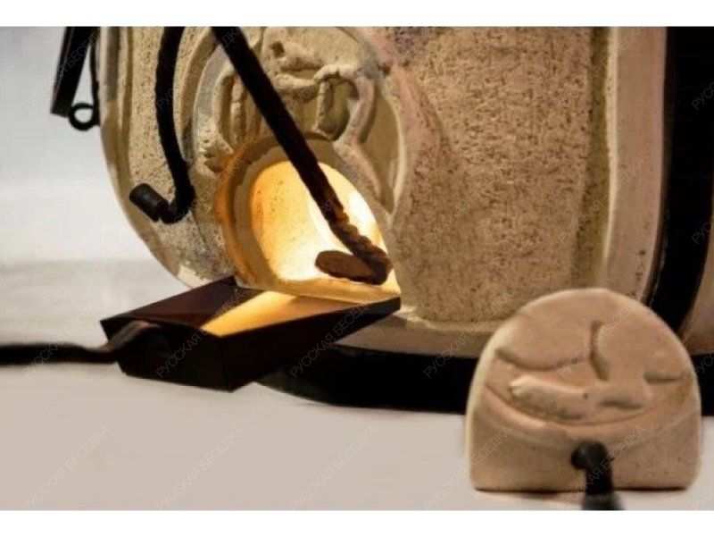 Тандыр керамический Амфора Аладдин с откидной крышкой