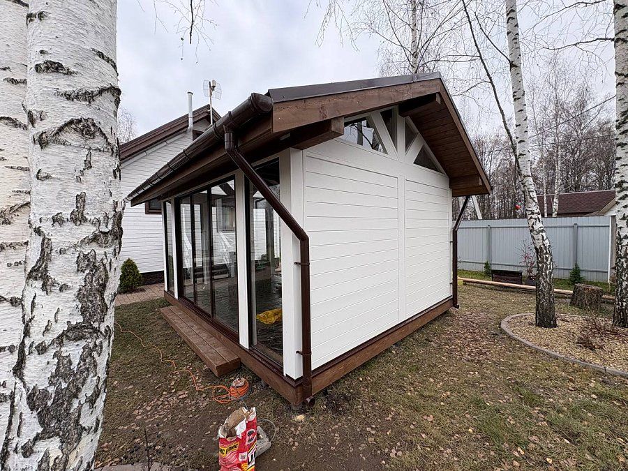 Застекленная беседка КАМПЕН 5х4