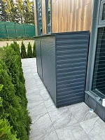 Металлический шкаф 2,40x2,40 разборный