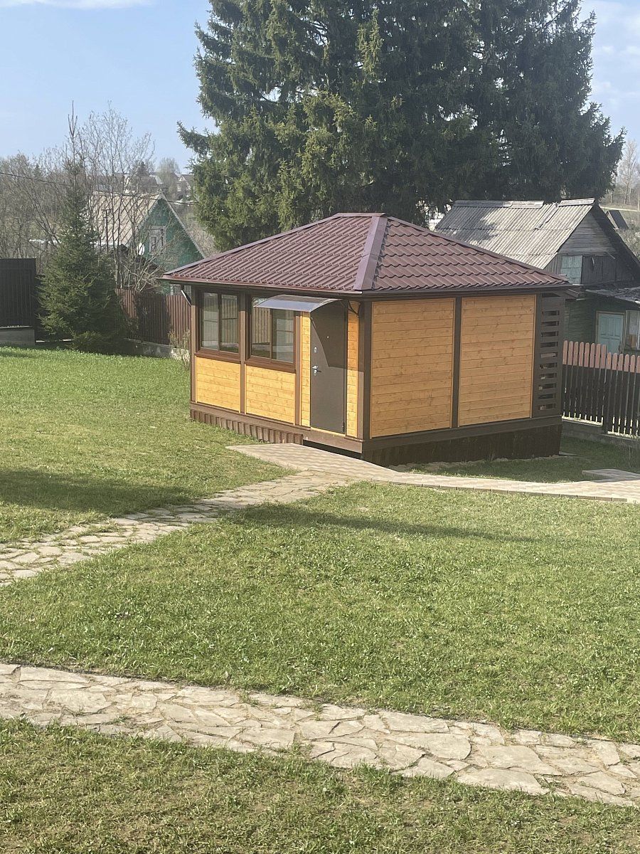 Застекленная Беседка  4*5 