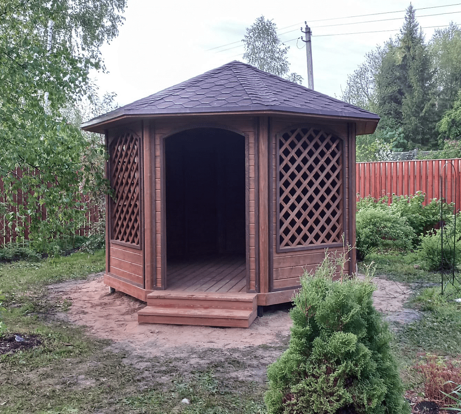 Восьмигранная беседка КРАСОТА