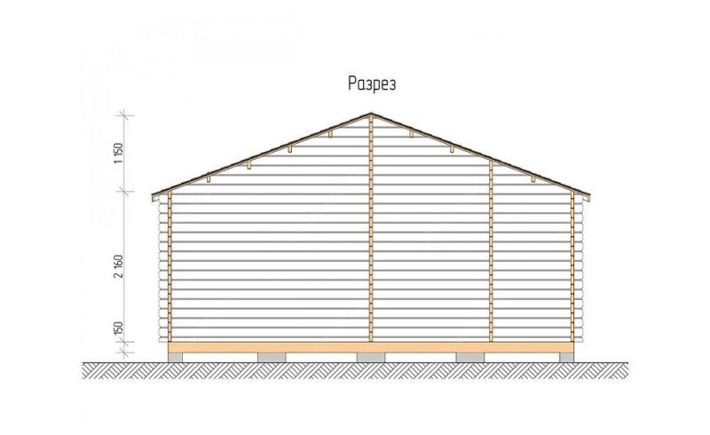 Хозяйственный блок серия ХБ 6×3