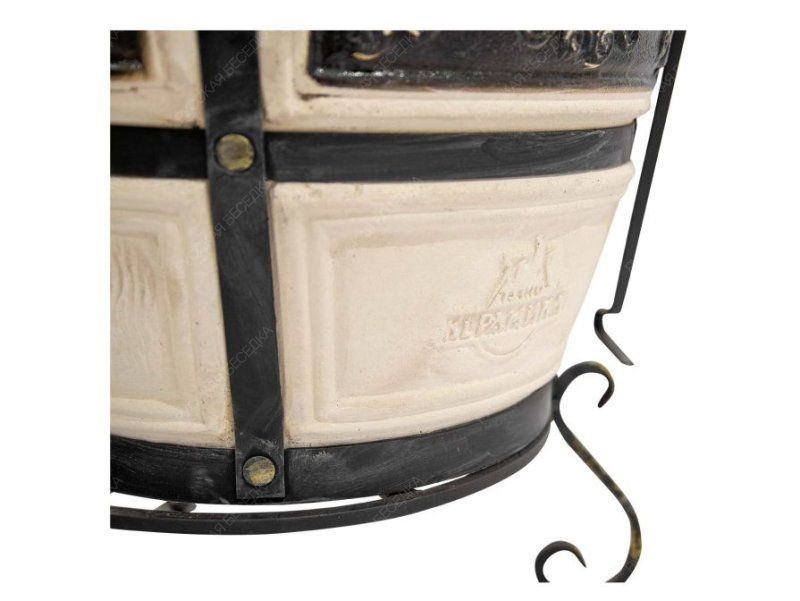 Тандыр керамический ТехноКерамика Гектор с откидной крышкой (в комплекте подставка)