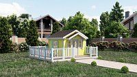 Детский домик Солнышко