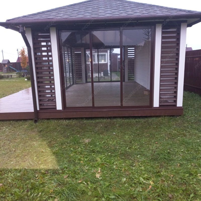 Застекленная беседка БАЛТИКА