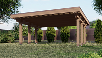 Навес односкатный СТАНДАРТ