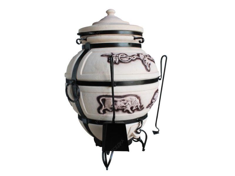 Тандыр керамический Арттандыр Легенды Премиум кракле