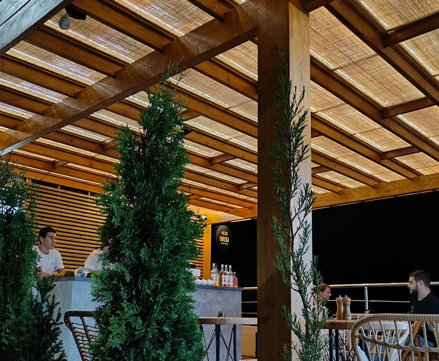 Потолочные панели «ПРО ДЕРЕВО» - Рафия