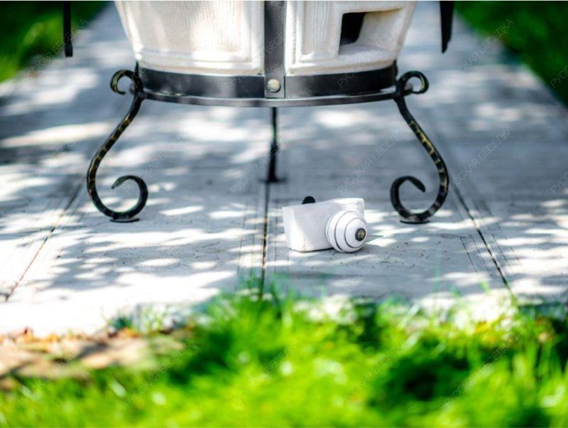 Тандыр керамический ТехноКерамика Гектор с откидной крышкой (в комплекте подставка)