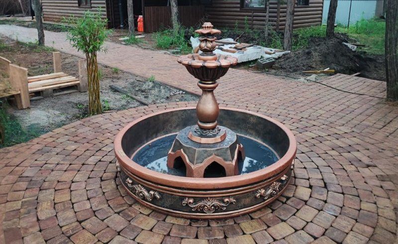 Фонтан Венеция в бронзе