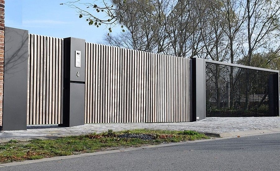 Забор №4 - штакетник узкий