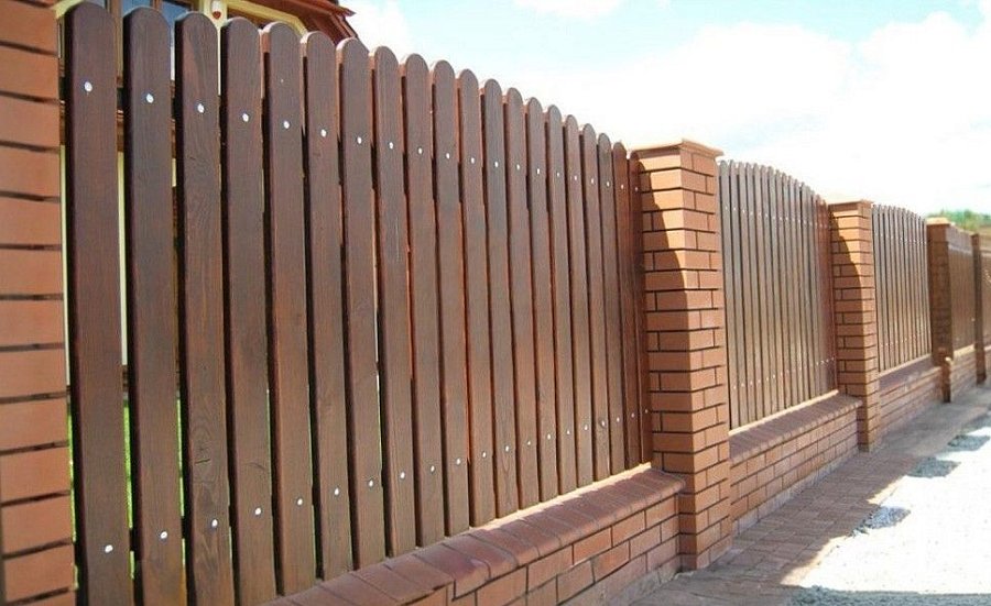 Забор №3 - полукруглый