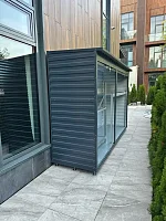 Металлический шкаф 2,40x2,40 разборный