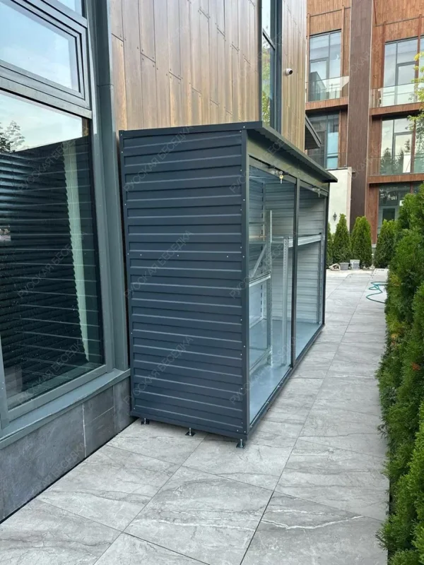 Металлический шкаф 2,40x2,40 разборный