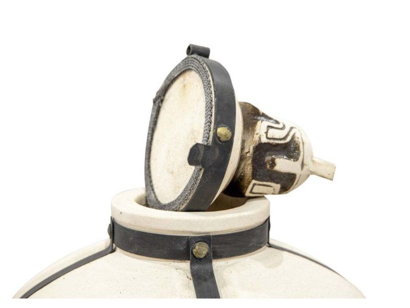 Тандыр керамический ТехноКерамика Гектор с откидной крышкой (в комплекте подставка)