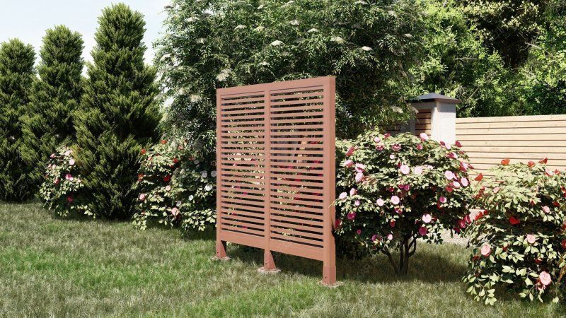 Деревянная шпалера Битца