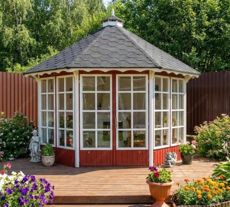 Гриль беседка Шотландия