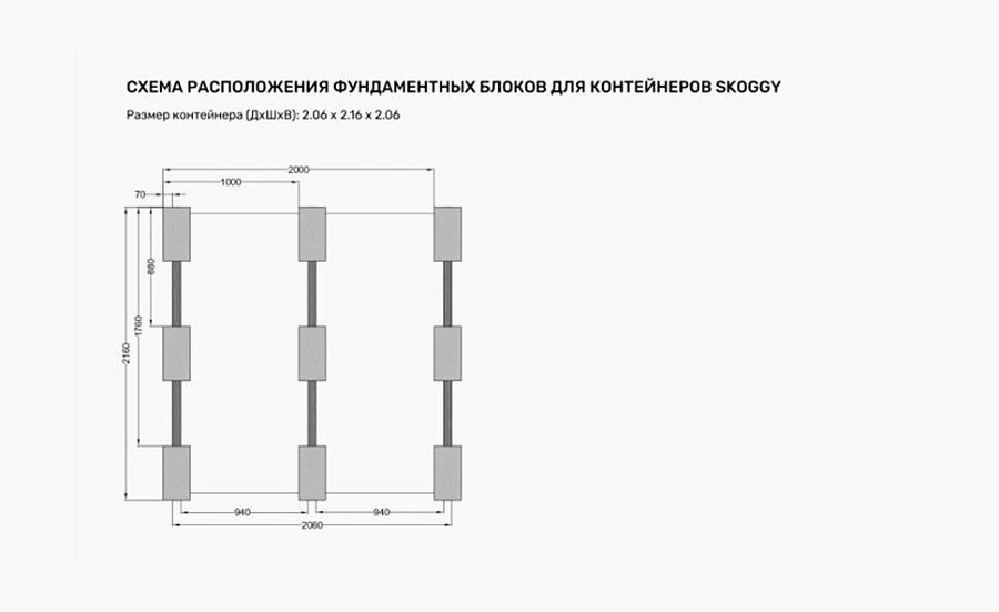 Гараж для мопедов с плоской крышей стандартный