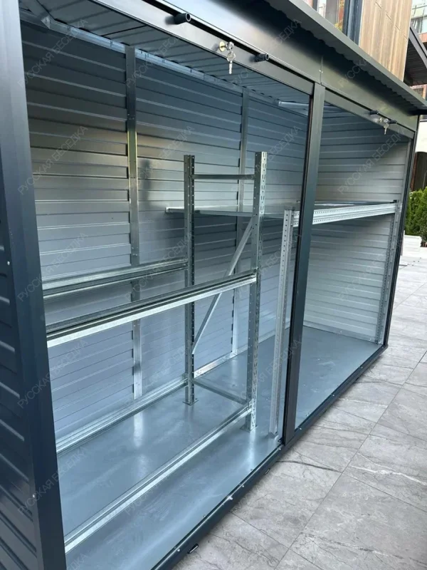 Металлический шкаф 2,40x2,40 разборный