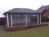 Застекленная беседка БАЛТИКА